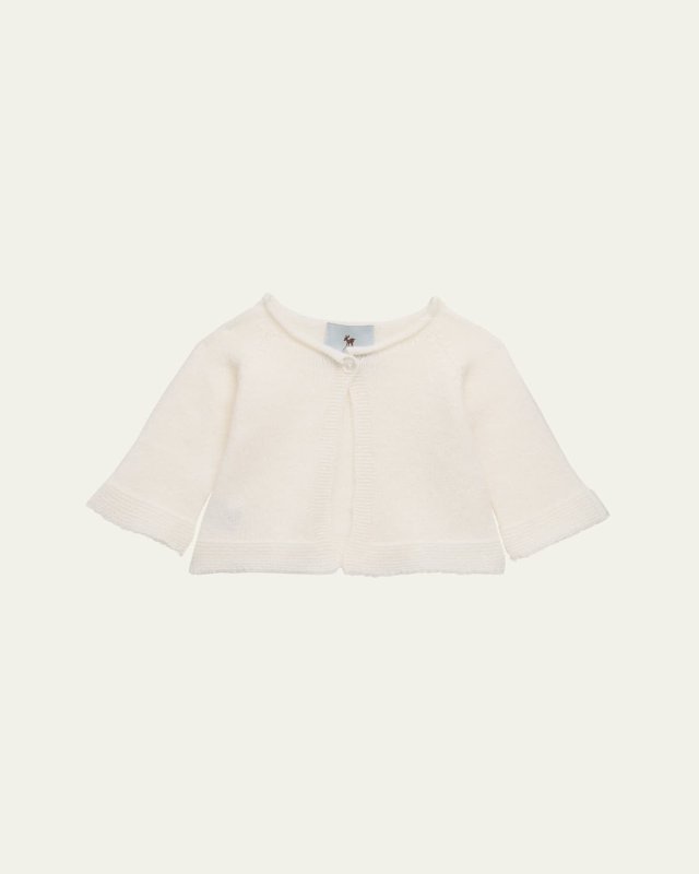 Kid's Cashmere Baby Cardigan, Siz